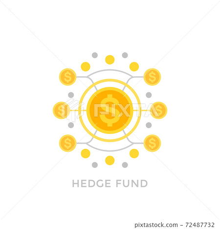 hedge fund icon 72487732