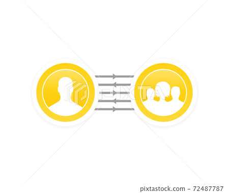 delegation, cooperation, management vector 72487787