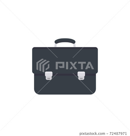 business briefcase icon, black leather business briefcase icon, black leather 72487971
