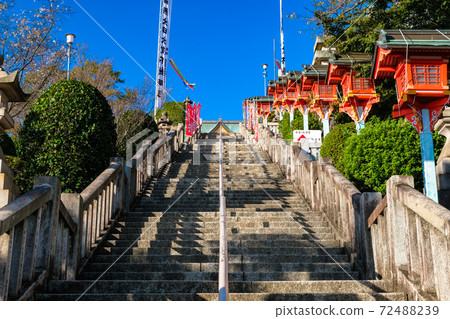愛知縣犬山犬山成田山接近樓梯(成田山名古屋別院大正寺) 愛知縣犬山犬山成田山接近樓梯(成田山名古屋別院大正寺) 72488239