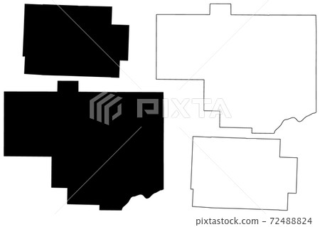 Coshocton and Columbiana County, Ohio State (U.S. county, United States of America, USA, U.S., US) map vector illustration, scribble sketch map Coshocton and Columbiana County, Ohio State (U.S. county, United States of America, USA, U.S., US) map vector illustration, scribble sketch map 72488824