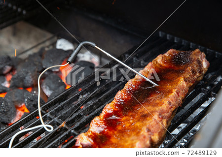 Digital Thermometer BBQ, grill, barbecue for beaf steak and spare rib ant other meat. measuring temperature Digital Thermometer BBQ, grill, barbecue for beaf steak and spare rib ant other meat. measuring temperature 72489129