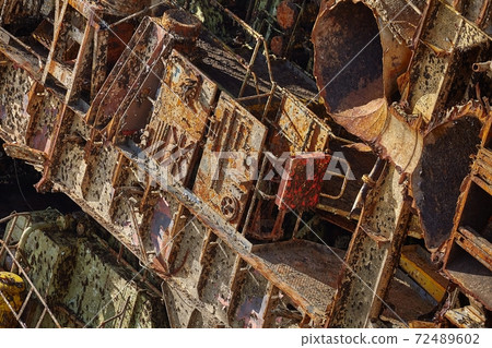 Cargo ship wreck Cargo ship wreck 72489602