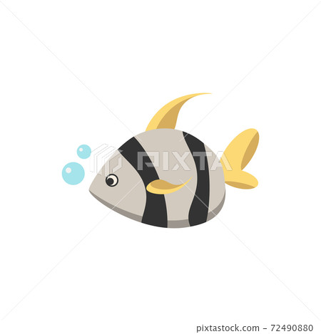Sea Fish flat icon. Color simple element from summer tourism collection. Creative Sea Fish icon for web design, templates, infographics and more Sea Fish flat icon. Color simple element from summer tourism collection. Creative Sea Fish icon for web design, templates, infographics and more 72490880