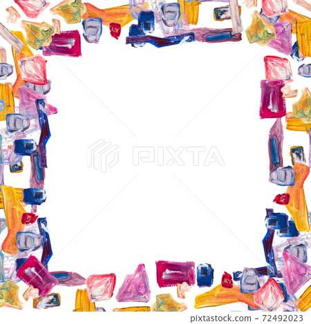 Hand drawn border and place for your text. Hand drawn border and place for your text. 72492023