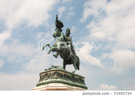 Archduke Charles monument in Hofburg, Vienna, Austria 72495734