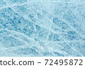 Ice frozen winter textured cold blue north background 72495872