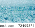 Ice frozen winter textured cold blue north background 72495874