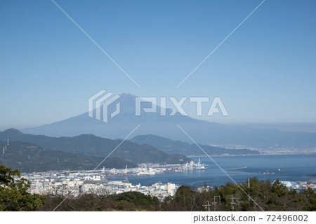 Scenery of Mt. Fuji and Shimizu Port Scenery of Mt. Fuji and Shimizu Port 72496002