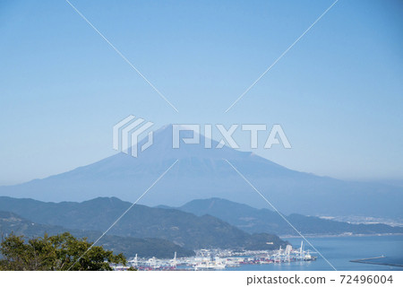 Scenery of Mt. Fuji and Shimizu Port Scenery of Mt. Fuji and Shimizu Port 72496004