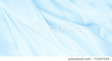 Smooth elegant blue silk or satin luxury cloth texture as abstract background. Luxurious background design Smooth elegant blue silk or satin luxury cloth texture as abstract background. Luxurious background design 72497264
