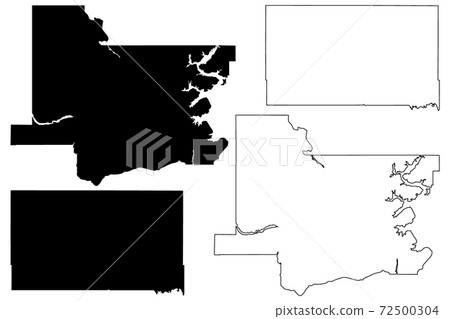Wagoner and Washita County, Oklahoma State (U.S. county, United States of America, USA, U.S., US) map vector illustration, scribble sketch map Wagoner and Washita County, Oklahoma State (U.S. county, United States of America, USA, U.S., US) map vector illustration, scribble sketch map 72500304