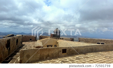 Castle of Santa Barbara and San Ermenegild - Teguise, Lanzarote, Canary Islands, Spain Castle of Santa Barbara and San Ermenegild - Teguise, Lanzarote, Canary Islands, Spain 72501739