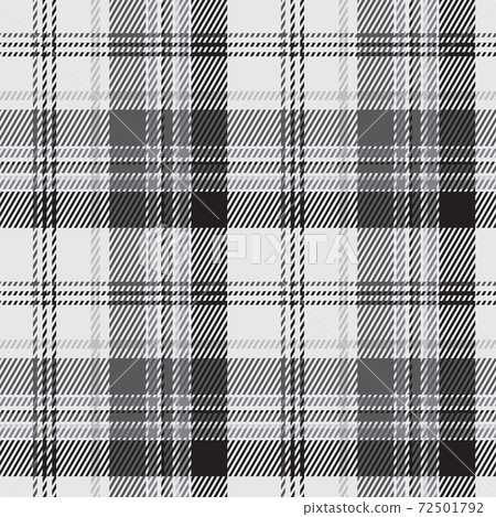 Black and white plaid pattern. 72501792