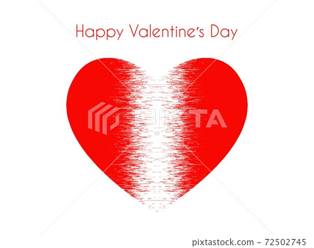 Lunar path on heart happy Valentines day. Red love symbol with white blurred road in middle romantic mood. Lunar path on heart happy Valentines day. Red love symbol with white blurred road in middle romantic mood. 72502745