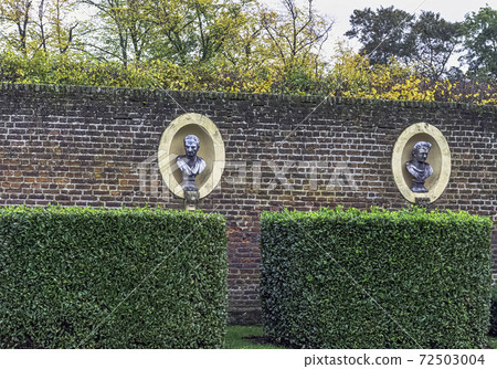 17th century garden fence in Ham, south of Richmond in London, United Kingdom 17th century garden fence in Ham, south of Richmond in London, United Kingdom 72503004