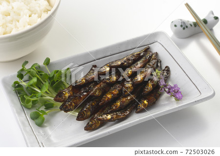 香甜可口的若狹米飯，用醬油煮成的飯 72503026