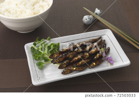 香甜可口的若狹米飯，用醬油煮成的飯 72503033