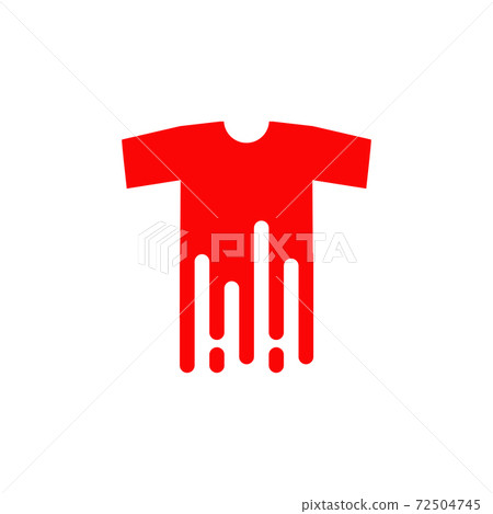 T shirt icon logo design template T shirt icon logo design template 72504745
