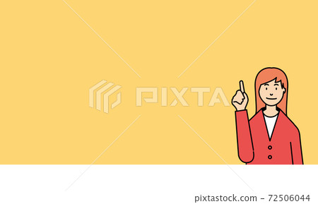 傳達觀點的女性的架子 傳達觀點的女性的架子 72506044