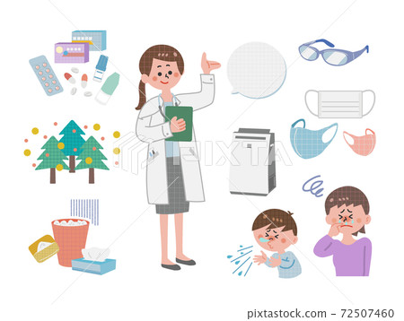 Allergy hay fever doctor 72507460