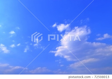 blue sky and white clouds 72508013