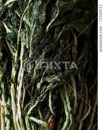 Korean food ingredient Shiraegi, dried radish leaves 72509511