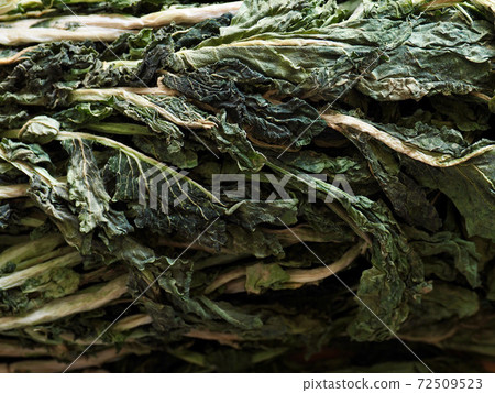 Korean food ingredient Shiraegi, dried radish leaves 72509523