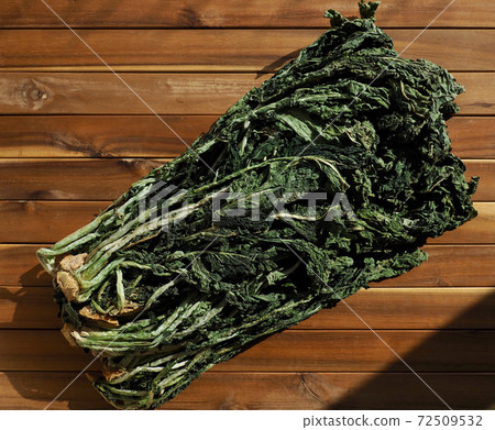 Korean food ingredient Shiraegi, dried radish leaves 72509532