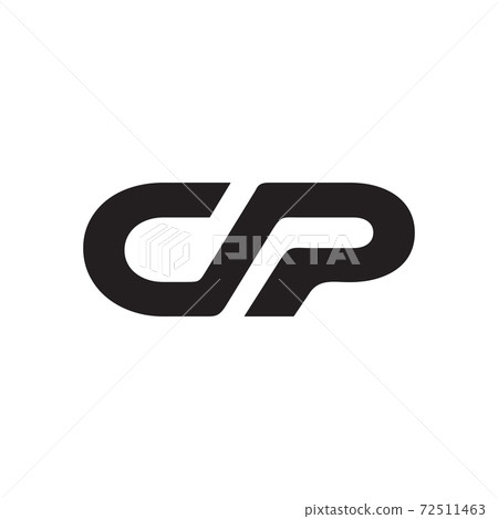 Simple C and P logo design template 72511463