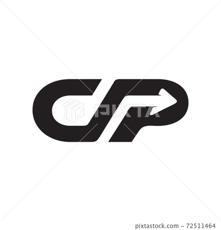 Simple C and P logo design template 72511464