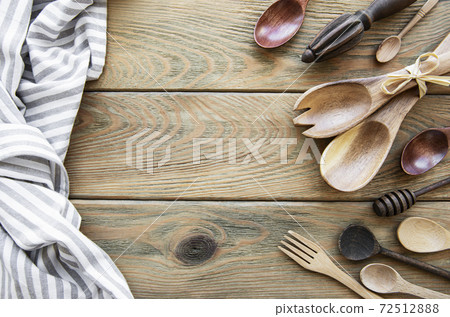 Wooden cutlery kitchen ware Wooden cutlery kitchen ware 72512888