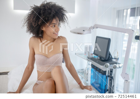 Young woman in great mood in beauty center Young woman in great mood in beauty center 72514461