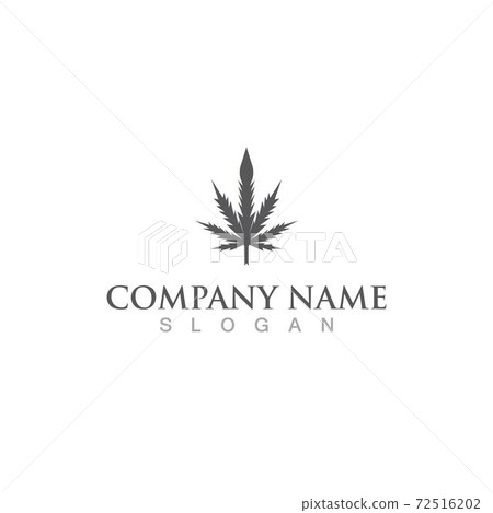 leaf cannabis logo and symbol vector leaf cannabis logo and symbol vector 72516202