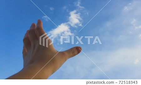 藍天的手藏品照片 72518343