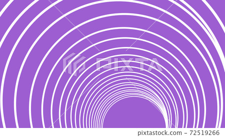 紫色的未來派3D隧道Web設計和提案重點在於3D隧道的說明 72519266