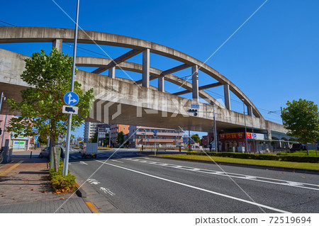 朝東京稻城市矢口市矢口站東口的東側眺望 朝東京稻城市矢口市矢口站東口的東側眺望 72519694