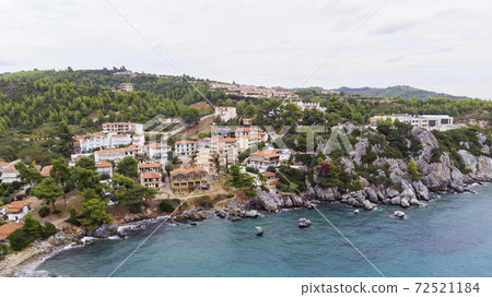 Aegean sea coast of Greece, Loutra Aegean sea coast of Greece, Loutra 72521184