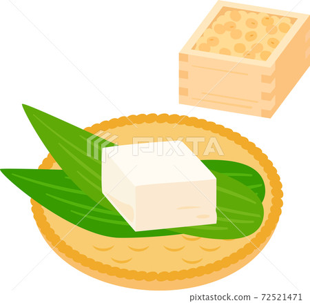 漏勺豆腐和一盒大豆 漏勺豆腐和一盒大豆 72521471