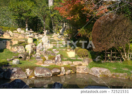 [Chinese Jizo Sacred Ground] No. 5 Daitsuji Temple Pond Appreciation Ceremony Garden Yakage Town, Oda District, Okayama Prefecture 72521531