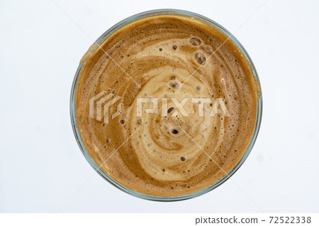 ?offee drink top view ?offee drink top view 72522338
