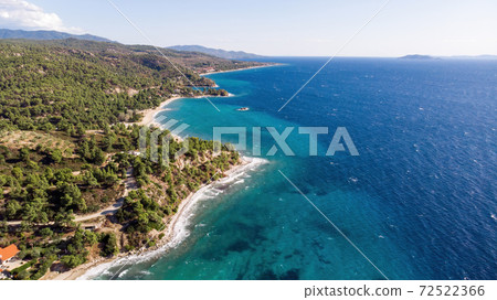 Aegean sea coast of Greece 72522366