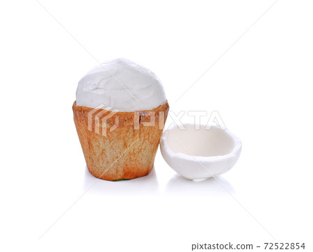 coconuts isolated on the white background 72522854