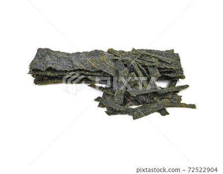 Nori sheets isolated on white background 72522904
