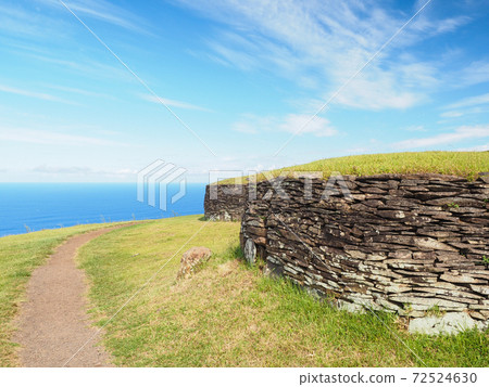 <Easter Island> Orongo Ritual Village (February) <Easter Island> Orongo Ritual Village (February) 72524630