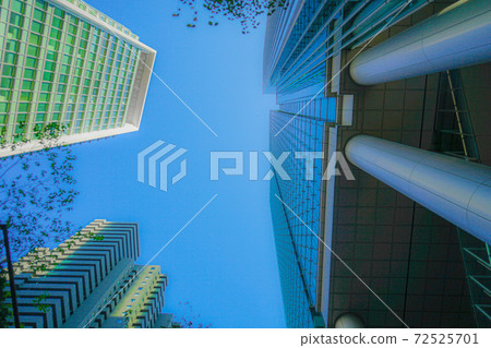 六本木1丁目的高層建築物的圖像 照片素材 圖片 圖庫