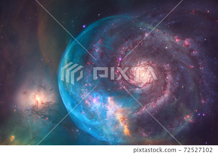 Cluster of stars. Nebula. Elements of this image furnished by NASA Cluster of stars. Nebula. Elements of this image furnished by NASA 72527102