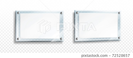 White poster in glass or clear acrylic frame White poster in glass or clear acrylic frame 72528657