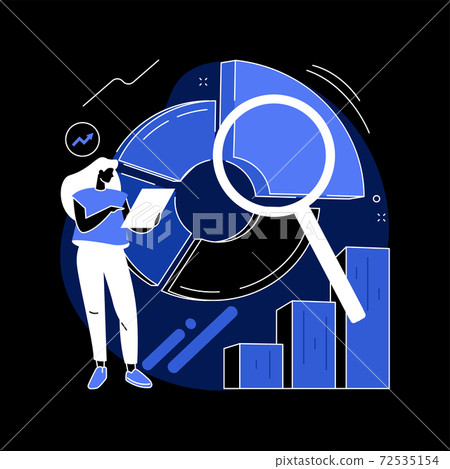 Competitive analysis abstract concept vector illustration. 72535154