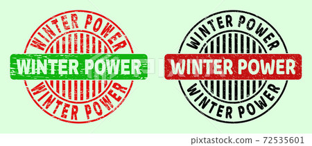 WINTER POWER Round Bicolour Seals - Unclean Style 72535601